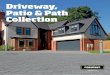 Driveway, Patio & Path Collection...ensure your driveway, patio and path looks great for many years. Chartres Cobbles are available in 60mm thicknesses as standard. 80mm thick blocks,