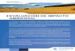 EVALUACIÓN DE IMPACTO AMBIENTALevren.es/.../11/FPS_41_Evaluación-de-Impacto-Ambietal.pdfEVALUACIÓN DE IMPACTO AMBIENTAL La evaluación ambiental de proyectos, tanto de índole pública