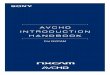 AVCHD INTRODUCTION HANDBOOK FOR B&I MARKET · This handbook provides a general introduction to the AVCHD format as it relates to the NXCAM series. ... The Blu-ray Disc™ format was