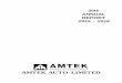 AMTEK AUTO LIMITED - keic.mica-apps.netkeic.mica-apps.net/ Report/86 AAL-ANNUAL_REPORT… · amtek auto limited 30th annual report 2015 – 2016 cin: l27230hr1988plc030333 contents