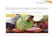 Women Adolescent and Young Child Spaces and Young... · 2016-04-15 · Women Adolescent and Young Child Spaces: ... Though the model focuses on women of child bearing age and young