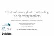Effects of power plants mothballing on electricity markets · 2017-09-27 · Effects of power plants mothballing on electricity markets Ahmed Ousman Abani*,+, Marcelo Saguanx, Vincent