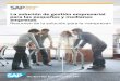 La solución de gestión empresarial para las pequeñas y ... · que ya se beneficia del software empresarial de SAP, podrá sacar partido de la integración preconfigurada. Entre