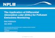 The Application of Differential Absorption Lidar …...NPL Management Ltd - Internal The Application of Differential Absorption Lidar (DIAL) for Pollutant Emissions Monitoring Rod