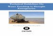 Technical Guidelines On Water Trucking in Drought …...This technical brief presents information on assessing the appropriateness of water trucking interventions, setup of emergency