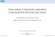 Facies analysis in hydrocarbon exploration. A case study from NW … · 2018-08-27 · Well Data & limitations Available data: • 4 wells (East Ericoussa-1, Yanadhes-1, Paxi Gaios-1X