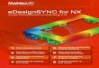 eDesignSYNC for NX - Moldex3D · analysis results in NX Automated true 3D meshing technology High-speed parallel processing technology Adviser for gate location, cooling time, L/t