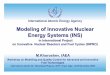 Modeling of Innovative Nuclear Energy Systems (INS).indico.ictp.it/event/a04215/session/2/contribution/2/material/0/0.pdf · nuclear reactor or any technology to meet all our requirements