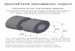 QuickField simulation report · QuickField simulation report Attraction of the ring-shaped magnets Two coaxial permanent ring-shaped magnets are pulled to each other. Calculate the