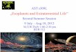 „Exoplanets and Extraterrestrial Life‘‘ · and about the Search For Extraterrestrial Intelligence (SETI). • Textbooks: No textbook, the slides for each class will become available