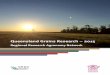 Queensland Grains Research – · PDF file a range of grains cropping systems themes including pathology, agronomy, farming systems, weeds, ... Cereal grain production is the mainstay