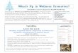 What’s Up in Wellness Promotion? - greatBIGnewslogin.greatbignews.com/UserFiles/103/documents/... · What’s Up in Wellness Promotion? Welcome to "What's up in Wellness Promotion"