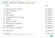 TSO REXX Basic courseTSO/E REXX User’s Guide TSO/E REXX Reference IBM Compiler and Library for REXX on zSeries Diagnosis Guide IBM Compiler and Library for REXX on zSeries User’s
