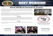 Naval Medical Research Center - Navy Medicine Fact Sheet Final.pdfNaval Medical Research Center The NMRC laboratory focuses on solutions to operational medical problems such as battlefield