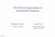 The Return Expectations of Institutional Investors Equity/PE... · 2018-07-12 · GASB guidelines on the required disclosure GASB provides guidelines with arithmetic real rates of