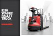 8210 WALKIE PALLET TRUCK - MONTACARGAS …montacargasraymond.mx/wp-content/uploads/2016/07/...Static Torque Speed Control gives you the torque you need to crawl up and over lift gates
