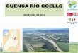 CUENCA RIO COELLO - CORTOLIMA · 2014-09-09 · Ley 1333 de 2009 - Se establece el Procedimiento Sancionatorio Ambiental. Decreto 1640 de 2012 se reglamentan los instrumentos para