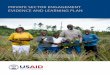 USAID Private-Sector Evidence and Learning Plan...USAID PRIVATE-SECTOR EVIDENCE AND LEARNING PLAN | Background; Goals and Objectives 2. Goals and Objectives This unified Agency-wide