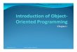 Introduction of Object-Oriented Programming...OOPS WITH C++ Sahaj Computer Solutions 23. Object Oriented Languages Character istics Simula Small talk Objectiv e C C++ Ada Object Pascal