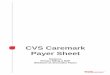 CVS CAREMARK PAYER SHEET · payer sheet illustrate the updated processing rules. ... 482-GE Percentage Sales Tax Amount Submitted RW Required when provider is claiming sales tax 