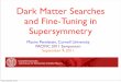 Dark Matter Searches and Fine-Tuning in Supersymmetrymaxim/talks/DM_SUSY_Tuning_Moorea.pdfDark Matter Searches and Fine-Tuning in Supersymmetry Maxim Perelstein, Cornell University