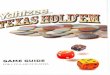 Texas Hold'em.pdfstrategy of Texas Hold'em poker. To keep the game simple, fast and fun, some of the Hold'em complexities have been modified. However, if you're a poker purist, feel