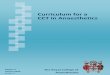 Curriculum for a CCT in Anaesthetics - GMC · 2018-03-26 · Curriculum for a CCT in Anaesthetics Edition 2 August 2010 Version 1.7 . 2 ... 16 Jun 2011 1.3 Major change Advanced pain