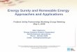 Energy Surety and Renewable Energy Approaches and Applications€¦ · Energy Surety and Renewable Energy Approaches and Applications Federal Utility Partnership Working Group Meeting