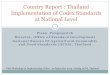 Country Report : Thailand Implementation of Codex ...foodsafetyasiapacific.net/ONGOING/OngoingWS/1WS(INC)/presentat… · Country Report : Thailand Implementation of Codex Standards