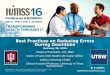 Best Practices on Reducing Errors During Downtime€¦ · Best Practices on Reducing Errors During Downtime February 29, 2016 Joseph H Schneider, MD, MBA Senior VP and Chief Health