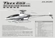 Align 600 Nitro Assembly Manual - Internodemjparker/align600n-manual.pdf · Helicopter R/C model capable of all forms of rotary flight. Please read the manual carefully before assembling