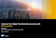Advance Your Digital Transformation Journey with SAP Leonardoassets.dm.ux.sap.com/SapphireNow/sapphirenow_orlando2017/pdfs… · Quickly move from brainstorming to blueprint Global