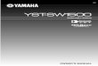 YST-SW1500 Owner's Manual - Yamaha Corporation€¦ · YST-SW1500 Subwoofer System OWNER’S MANUAL U B 1-YST-SW1500(UB)PRE-f 1 02.9.2, 6:45 PM. II • Explanation of Graphical Symbols