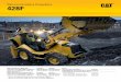 Retroexcavadora Cargadora 428F - Gecolsa€¦ · Motor Diesel Cat ® 3054C DIT ... Retroexcavadora de tipo excavadora La pluma de la excavadora supera a todas las demás, ya sea al