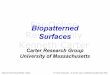 Carter Research Group University of Massachusettskcarter/research/biopatterned.pdf · BBBBBB B B B B B B BBBBBB B B B B B B BBBBBB B B B B B B 125 o C DM F Silicon / Quartz substrate