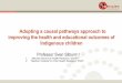 Adopting a causal pathways approach to improving the ...€¦ · health and antenatal risks for FGR maternal and later child health outcomes Tailor and adapt CDC guidelines for preconception
