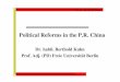 Dr. habil. Berthold Kuhn Prof. Adj. (PD) Freie Universität ...innovateco.de/app/download/5780465448/KuhnB+China+politics.pdf · PD Dr. Berthold Kuhn Deng Xiaoping 鄧小平 • 1904-1997,