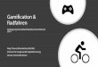 Gamification & Radfahren · Gamification & Radfahren Fachtagung Fahrradland Niedersachsen/Bremen 2019 Mag. Thomas Wernbacher, MA, MSc Zentrum für Angewandte Spieleforschung Donau-Universität
