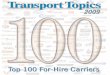 hunkering down and waiting for - Transport Topics · Transplace Inc.(supply chain consulting and transportation management, 37% ownership) Schneider National Carriers (dry van TL,