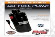 INSTALLATION MANUAL€¦ · INSTALLATION MANUAL APPLICATION: FA D10 125G (125gph @ 45psi) Cummins 5.9L 12 Valve *with P7100 Injection pump* **bypassing the factory lift pump** 1994-1998