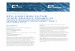 EPC CONTRACTS FOR WIND ENERGY PROJECTS€¦ · Contracts in the context of renewable energy projects more broadly. Although the RE IPP Programme covers a number of types of renewable