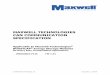 MAXWELL TECHNOLOGIES CAN COMMUNICATION SPECIFICATION€¦ · Maxwell Technologies CAN Communication Specification – Document no. 1014339 7 3.2. General circuit 3.3. Connector The