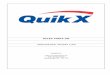 RULES TARIFF 100 - Quik X€¦ · 490 Long Freight Handling $75.00 per shipment Freight with a length of 120” and over If weight is over 250 lbs, shipment will also be subject to