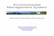 Environmental Management System Environmental Management System Standard Operating Procedures Office