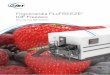 Frigoscandia FLoFREEZE IQF Freezers · IQF Track – for delicate products IQF tray – for high-hygiene or high-volume production Application-specific IQF freezing is our specialty
