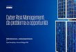 Cyber Risk Management: da problema a opportunità · Security & Technology Assessment Asset Discovery Records Management TRANSFORMATION Cyber Security Transformation Program Management