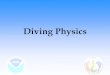 Diving Physics - South Carolina Aquarium · •NOAA Diving Manual Chapter 2. Objectives •After completing this training module you will be able to: –Differentiate among atmospheric,