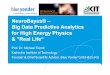 NeuroBayes® – Big Data Predictive Analytics for High ...feindt/ISC2013.pdf · anamnesis NeuroBayes® Expert Estimation (risk premium loading) ! Expert estimations are at best random
