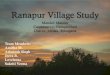 Ranapur Village Study - Dr. Marri Channa Reddy Human ... visit/Ranapur - Medak.pdf · Kisan Portal Very less manpower in mandal administration Agricultural loans and no productivity