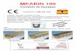 Canaleta Mearin 100 (TDSes2019-05) - yaya-canarias.com · - Resistente a la sal, aceite, gasolina, gasoil, muchos ácidos, asfalto caliente - Muy facil de colocar Para: agricultura,